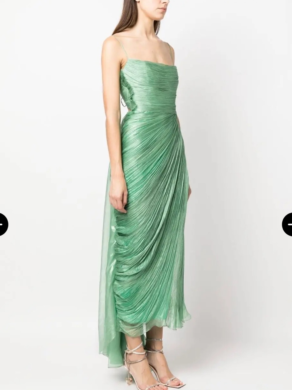 MARIA LUCIA HOHAN
Siona Plissé Midi Dress